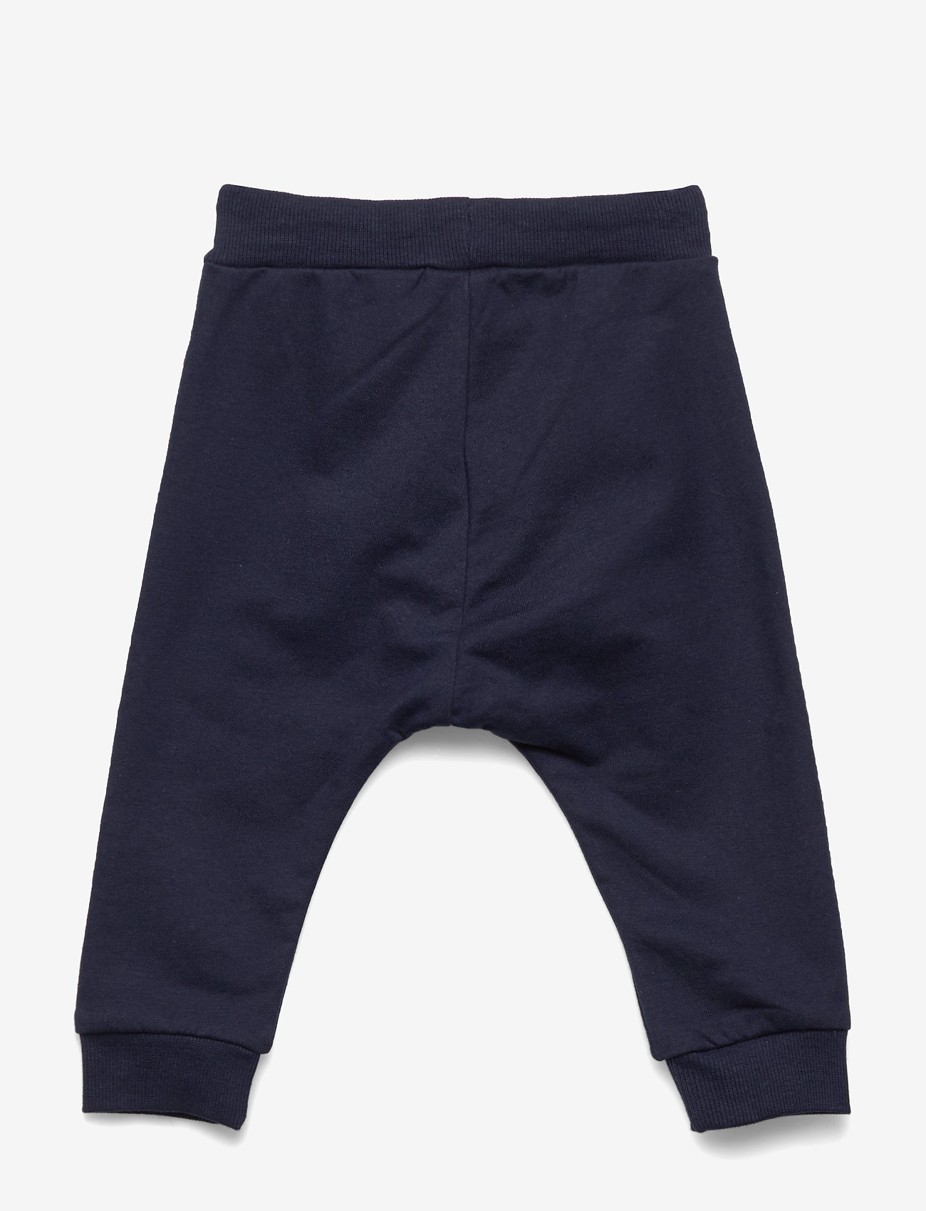 Lindex - Trousers solid buttons front - dark blue - 1