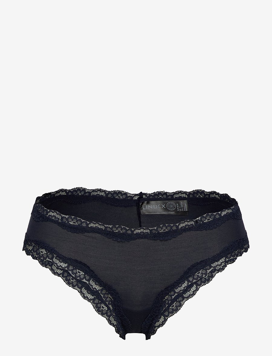 Lindex - Brief Vilma Brazilian low Ten - navy - 0