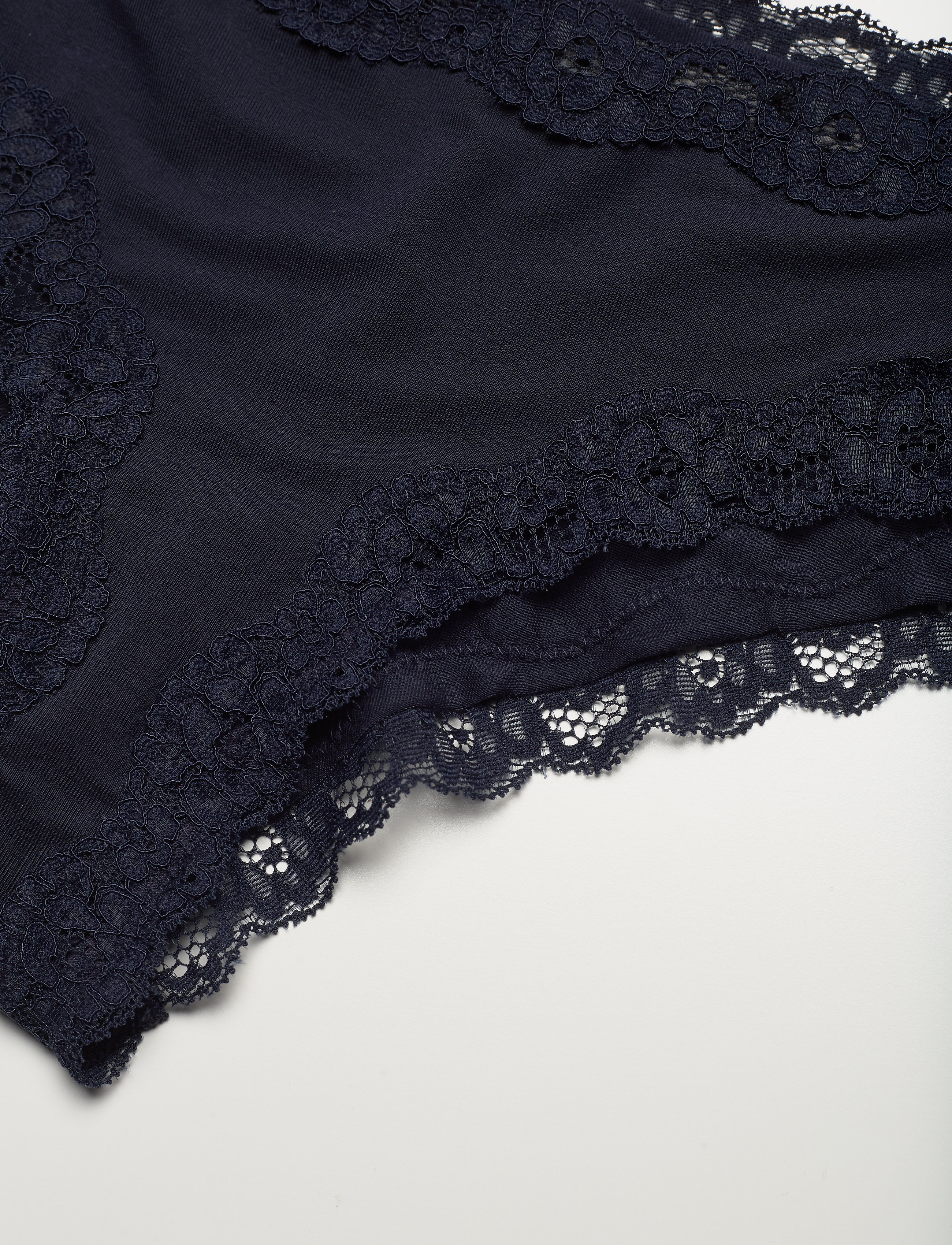 Lindex - Brief Vilma Brazilian low Ten - navy - 2
