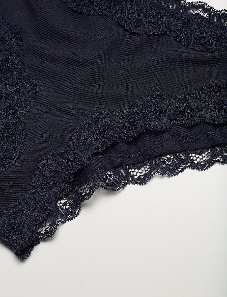 Lindex - Brief Vilma Brazilian low Ten - navy - 2