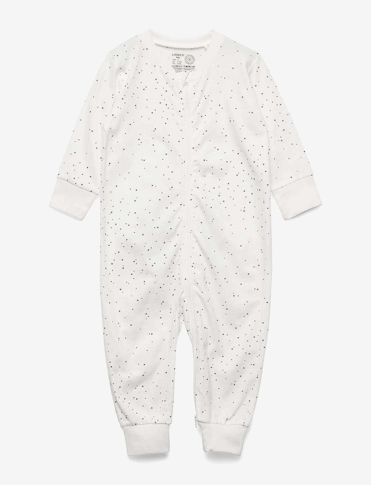 Lindex - Pyjamas Rabbit at back - light dusty white - 0