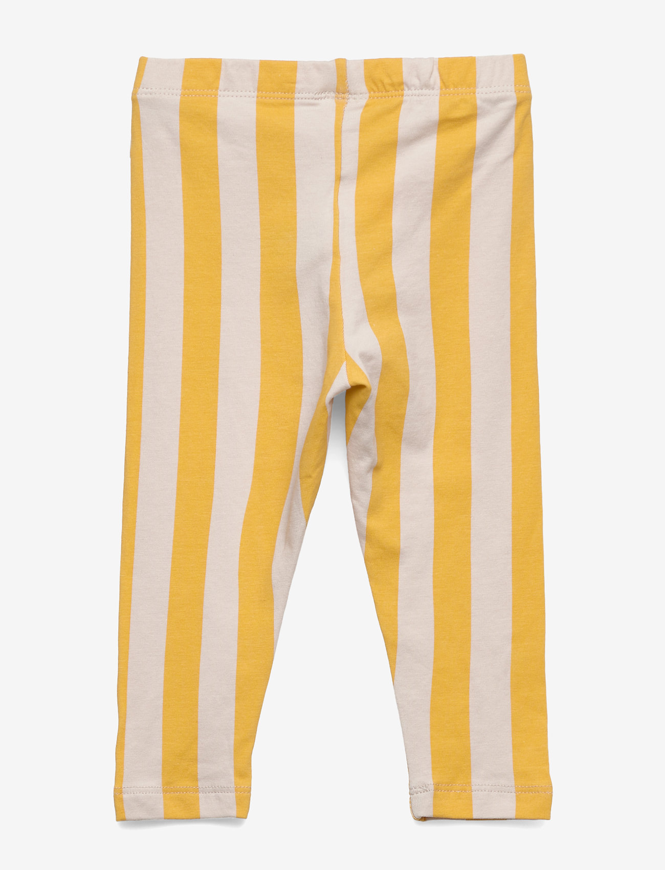 Lindex - Leggings Vertical Stripe - dark dusty yellow - 1