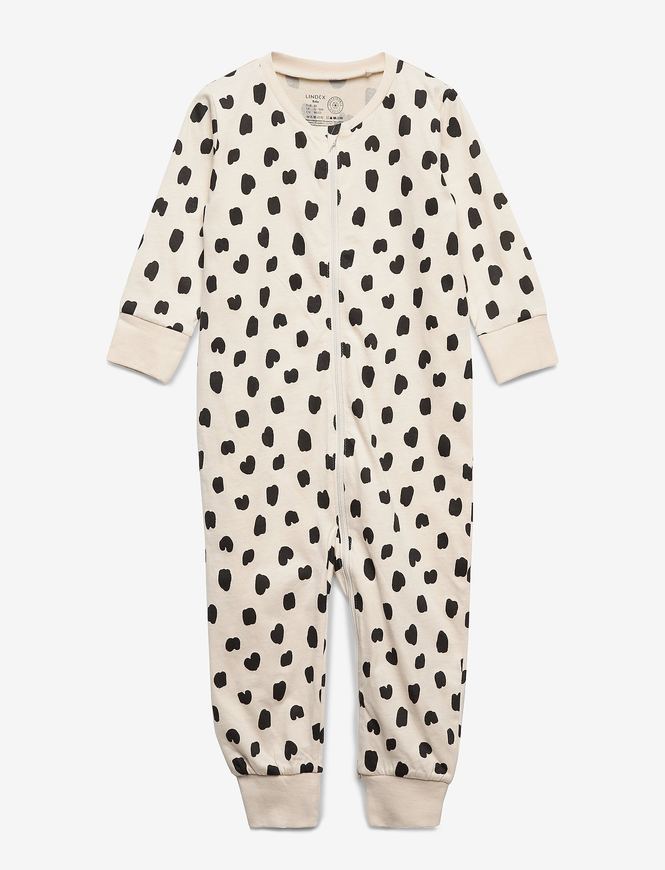 Lindex - Pyjamas Leo applique - light beige - 0
