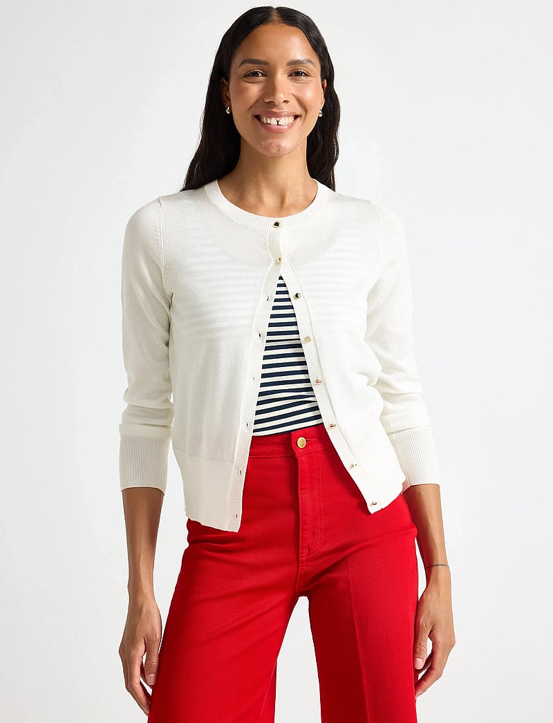 Lindex - Cardigan Anna Color - cardigans - off white - 0