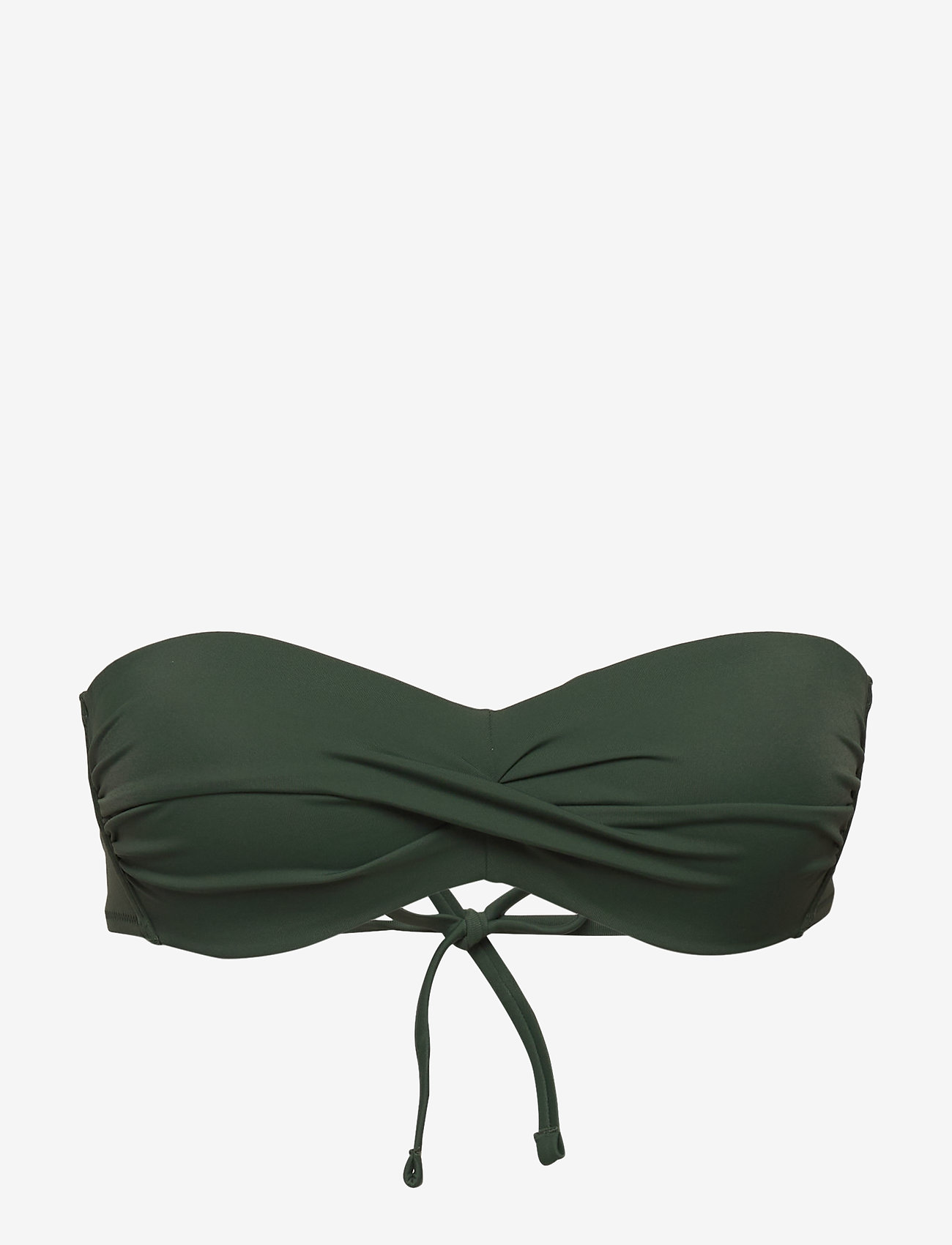 Lindex - Bra Swim  Linn Pisa Bandeau - dk dusty green - 1