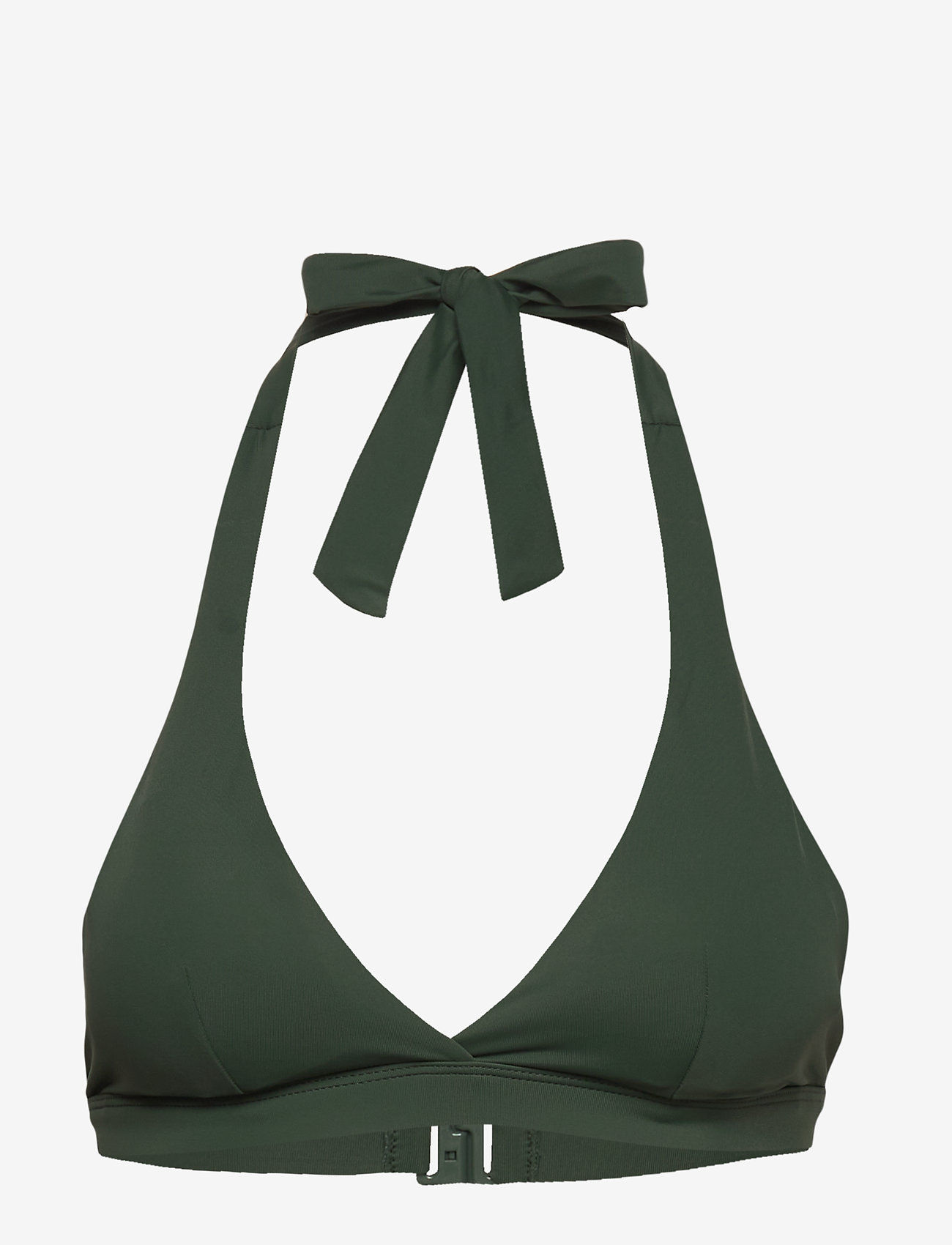 Lindex - Bra Swim Linn Triangle - dk dusty green - 0