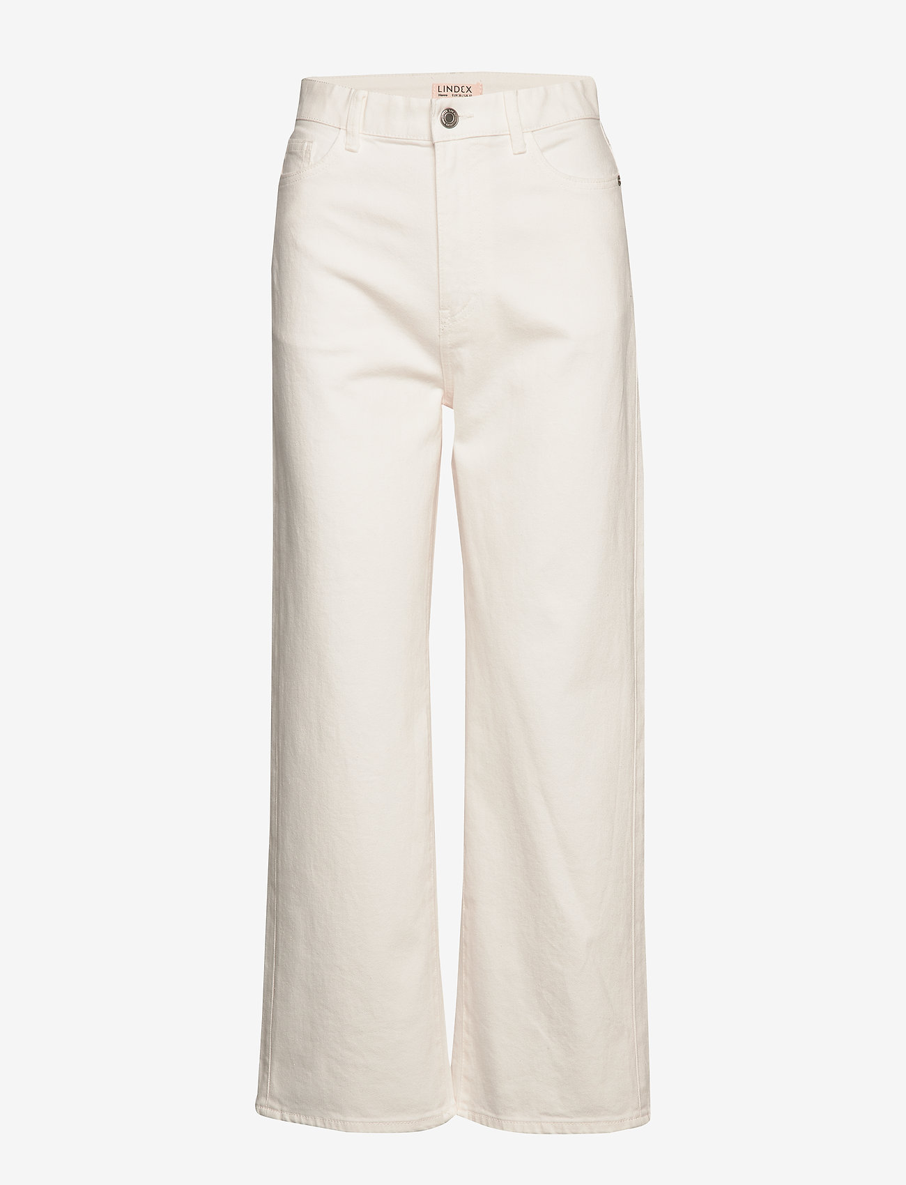 Lindex - Trousers denim Hanna white - off white - 0