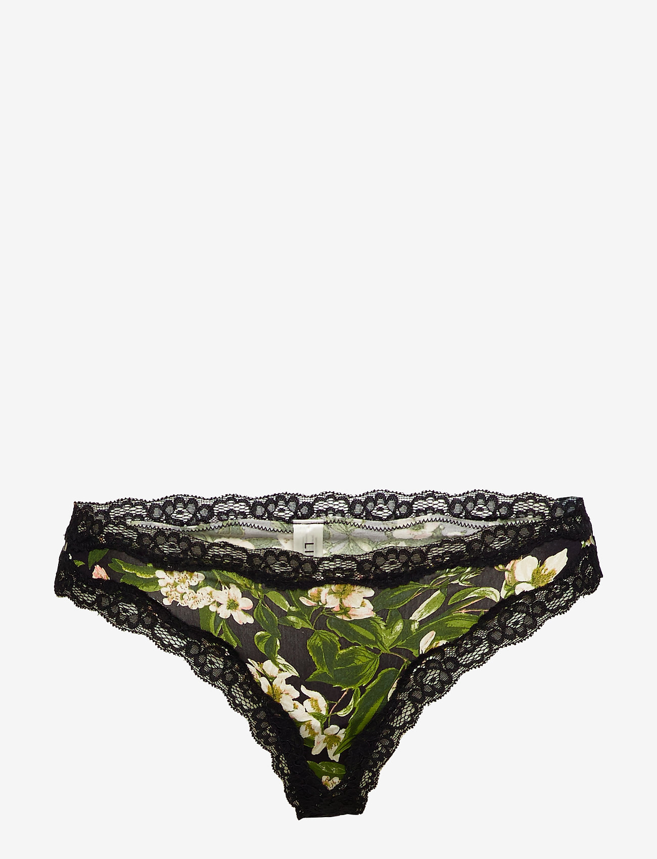 Lindex - Brief Wilma thong low  Jasmine - black - 0