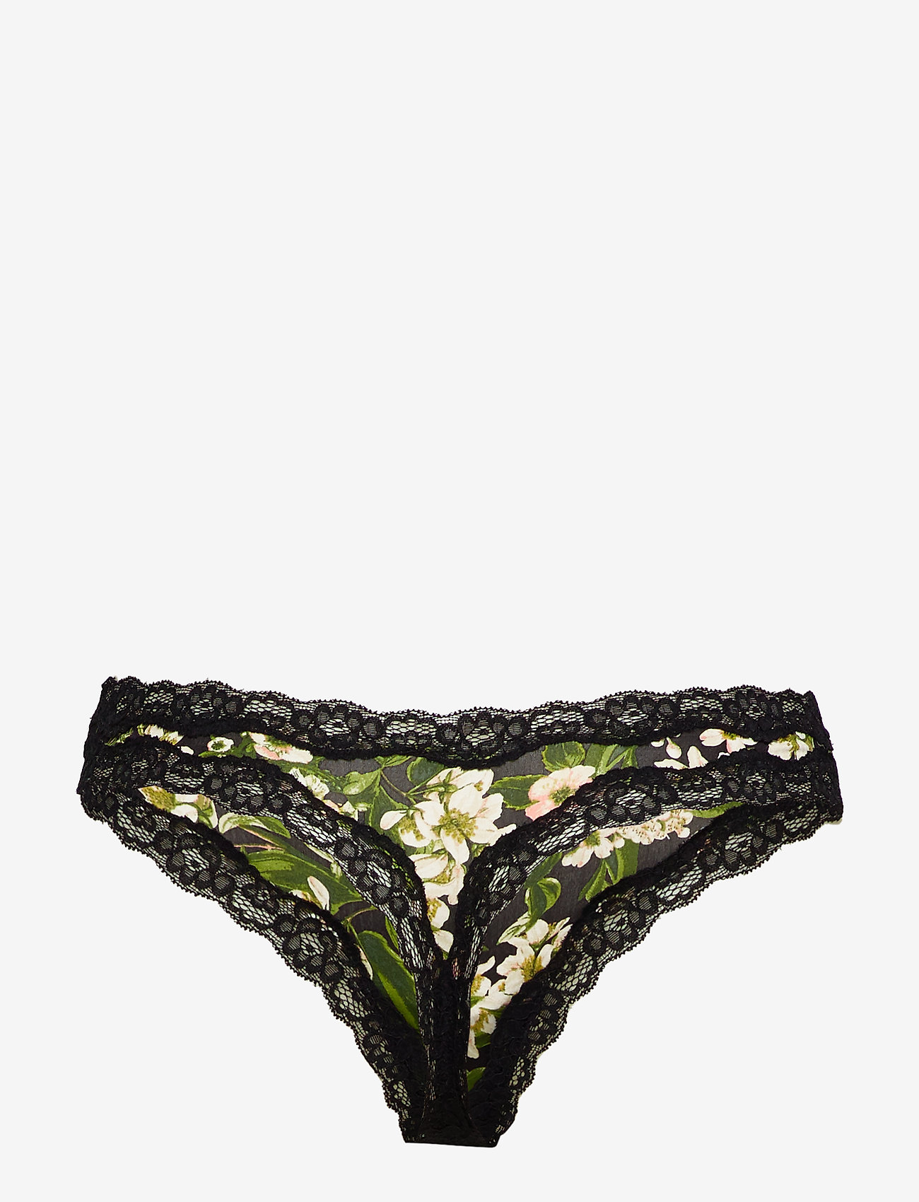 Lindex - Brief Wilma thong low  Jasmine - black - 1
