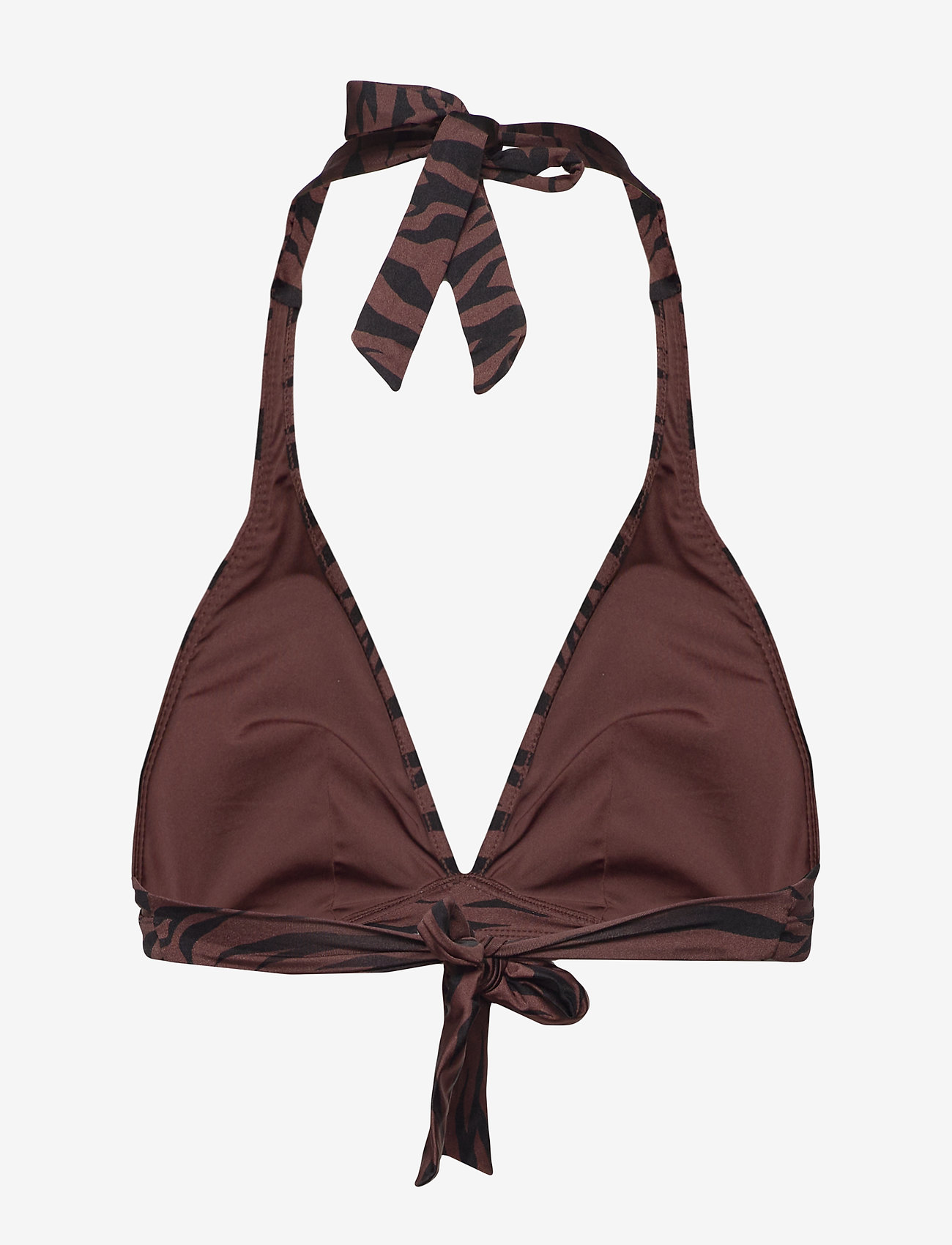 Lindex - Bra Jenna Triangle Top - dark brown - 1