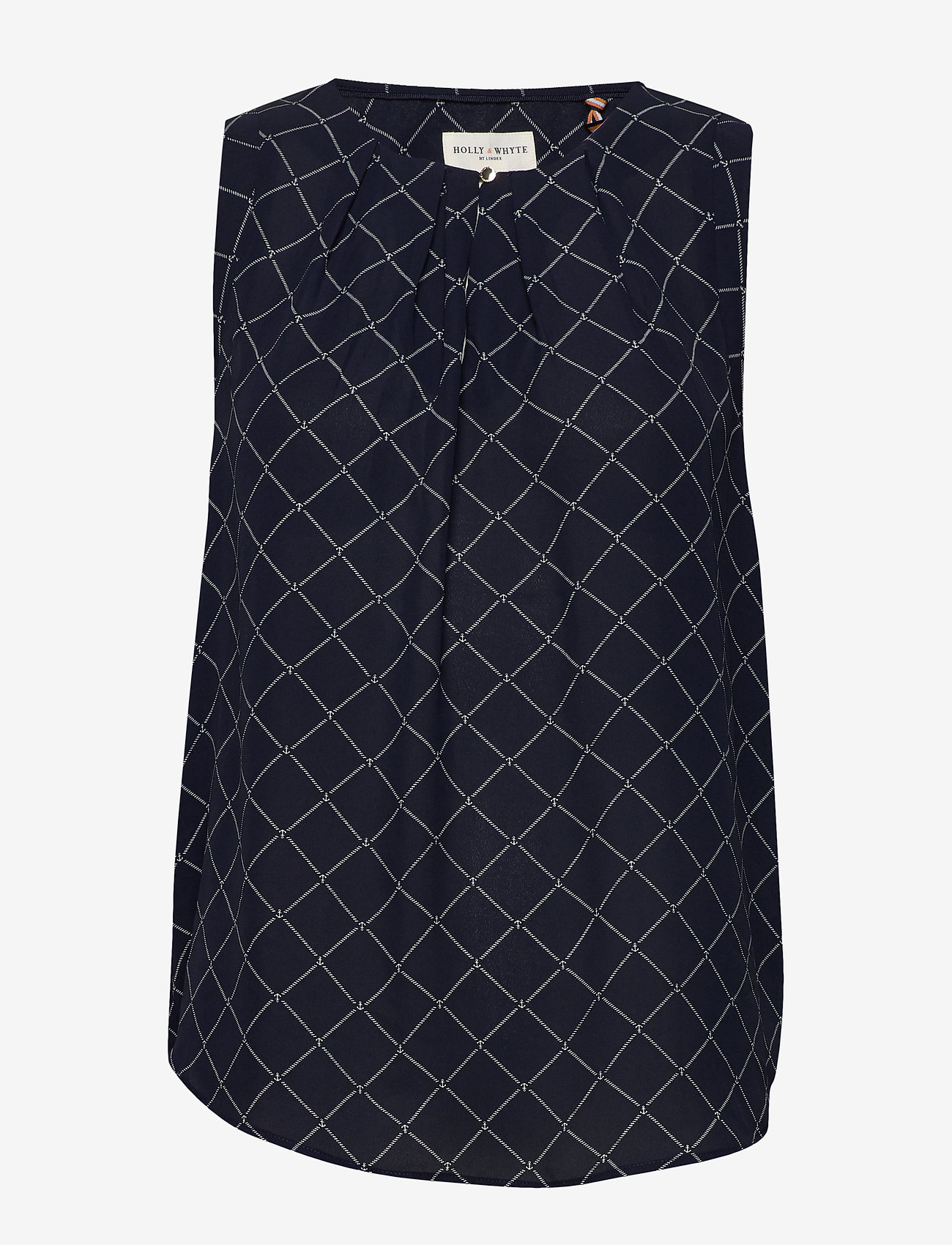 Lindex - Blouse Summer - dark blue - 0
