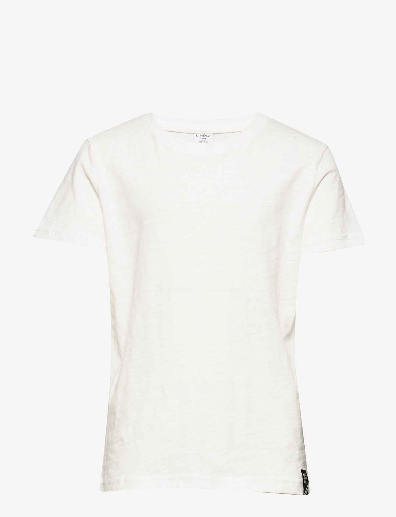 Lindex - T shirt wall slub - off white - 0