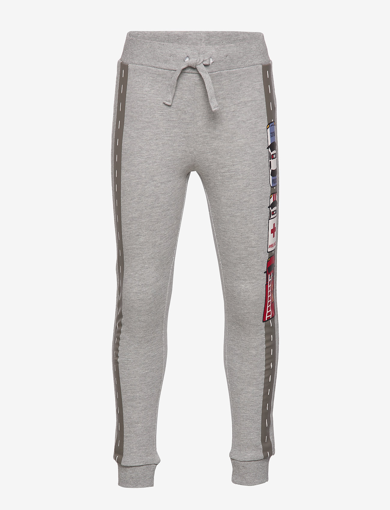Lindex - Trousers Emergency - grey melange - 0