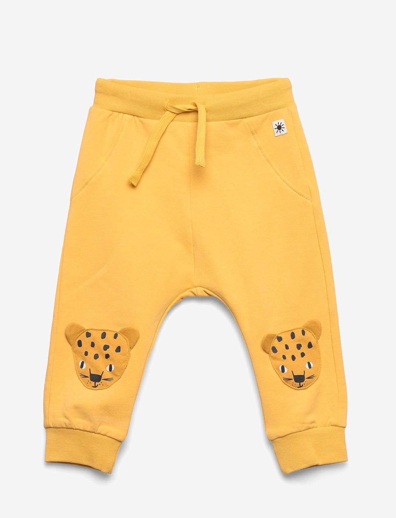 Lindex - Trousers Frans Leo - dark dusty yellow - 0