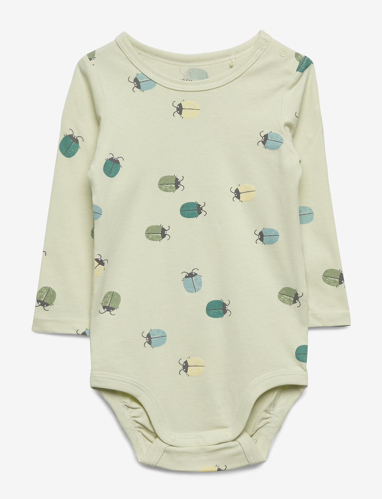 Lindex - Body aop bugs - lt dusty green - 0