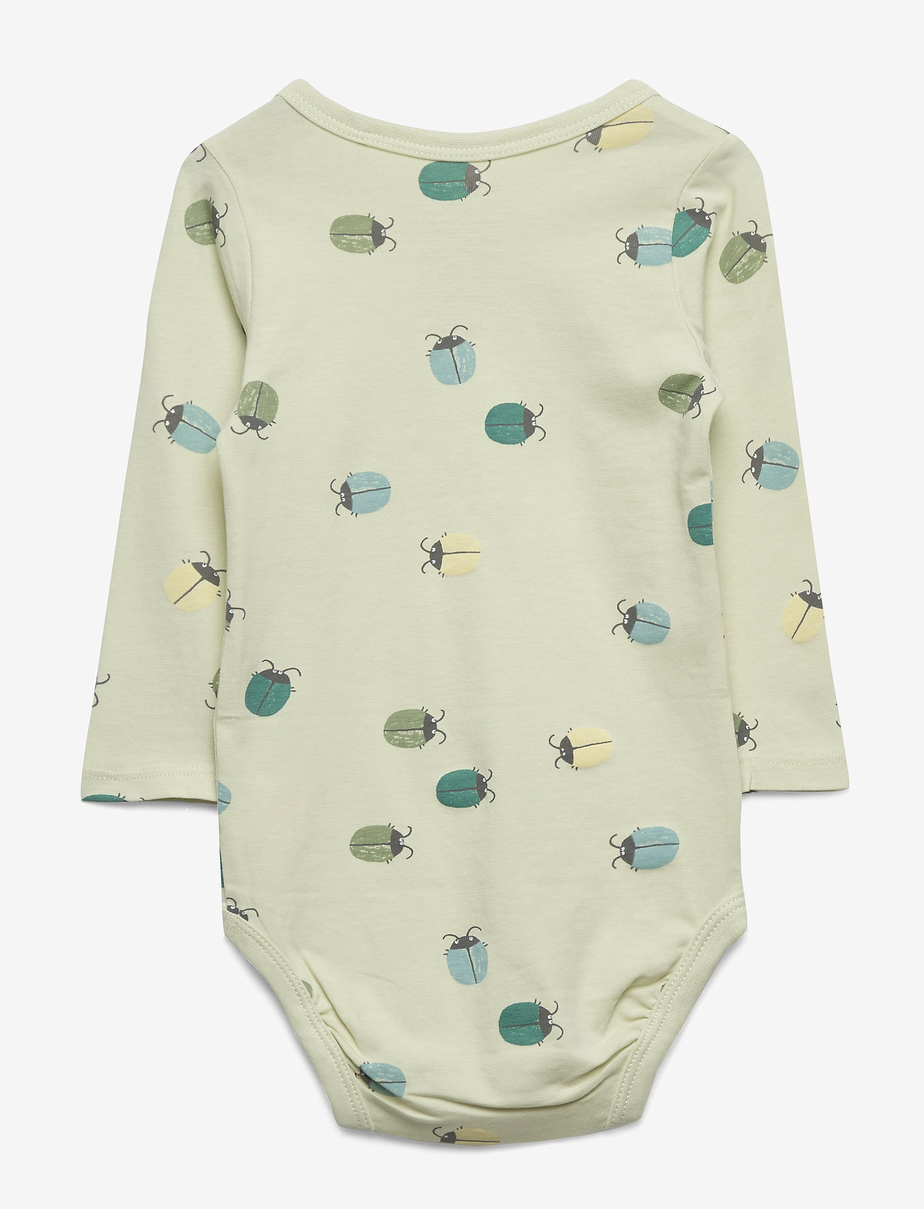 Lindex - Body aop bugs - lt dusty green - 1