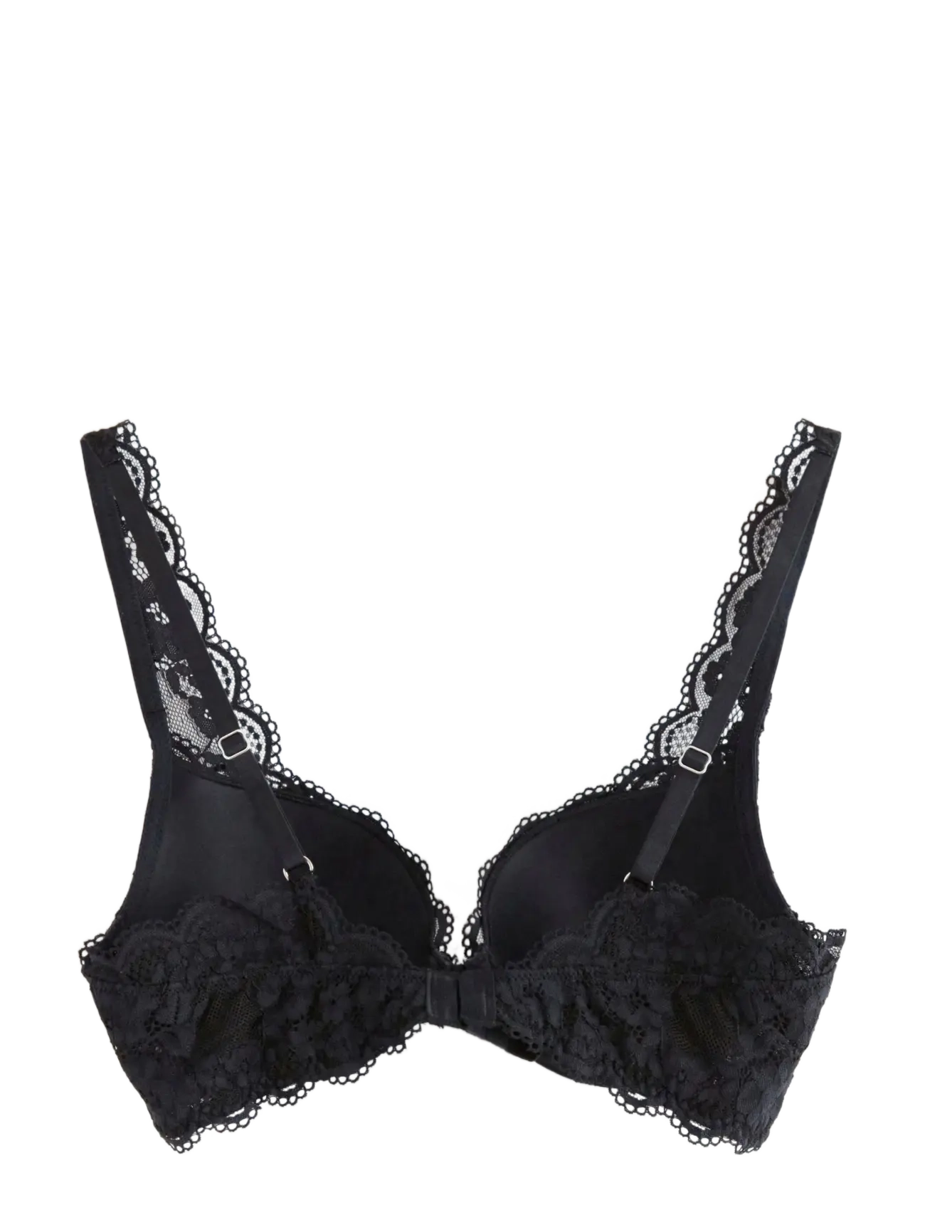 Lindex - Bra Malva Iris - push up rinnahoidjad - black - 2