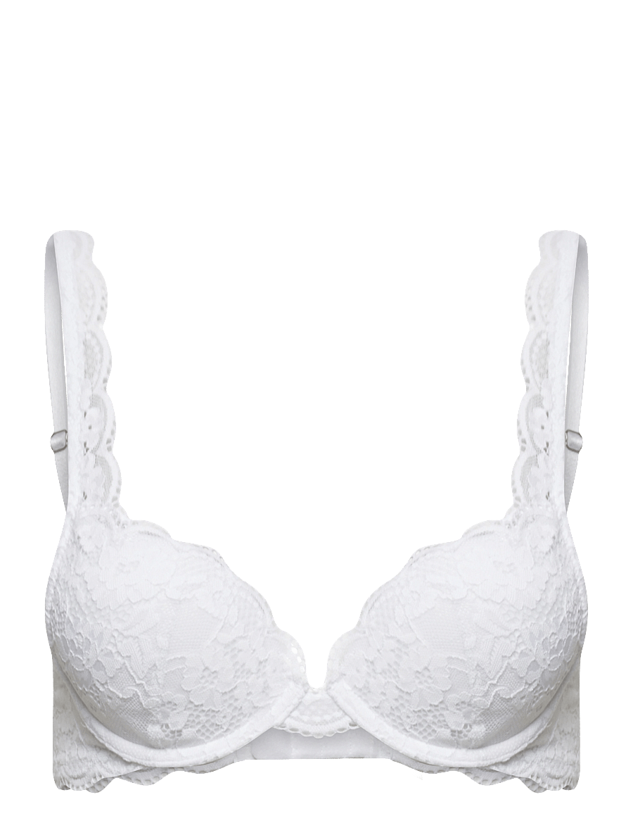 Lindex - Bra Malva Iris - push-up rinnahoidjad - white - 1