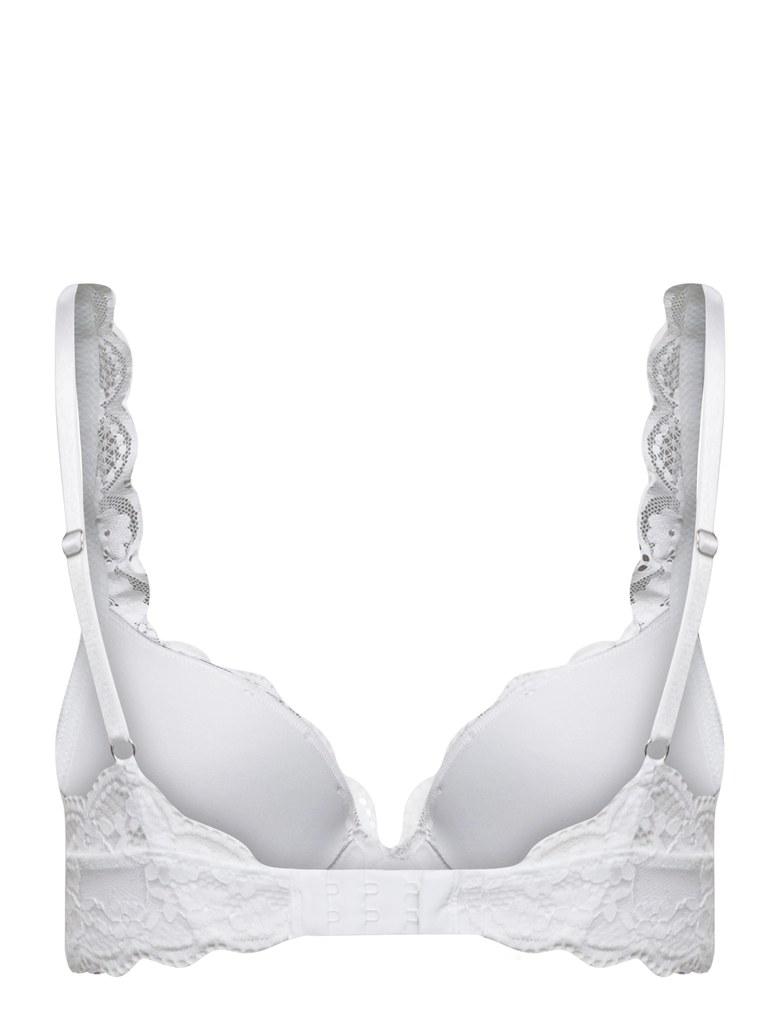 Lindex - Bra Malva Iris - push up bh'er - white - 2