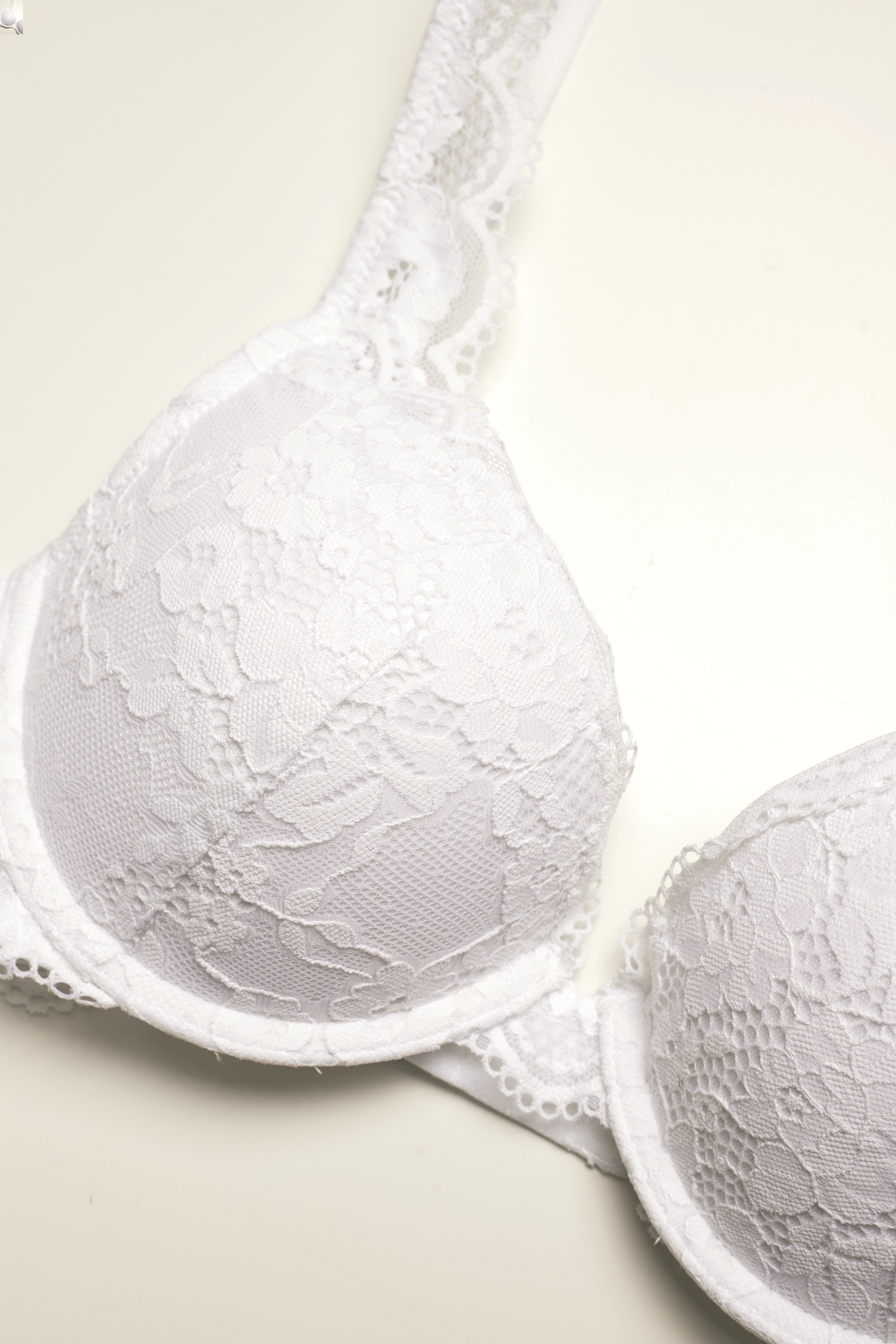 Lindex - Bra Malva Iris - push up bh'er - white - 5