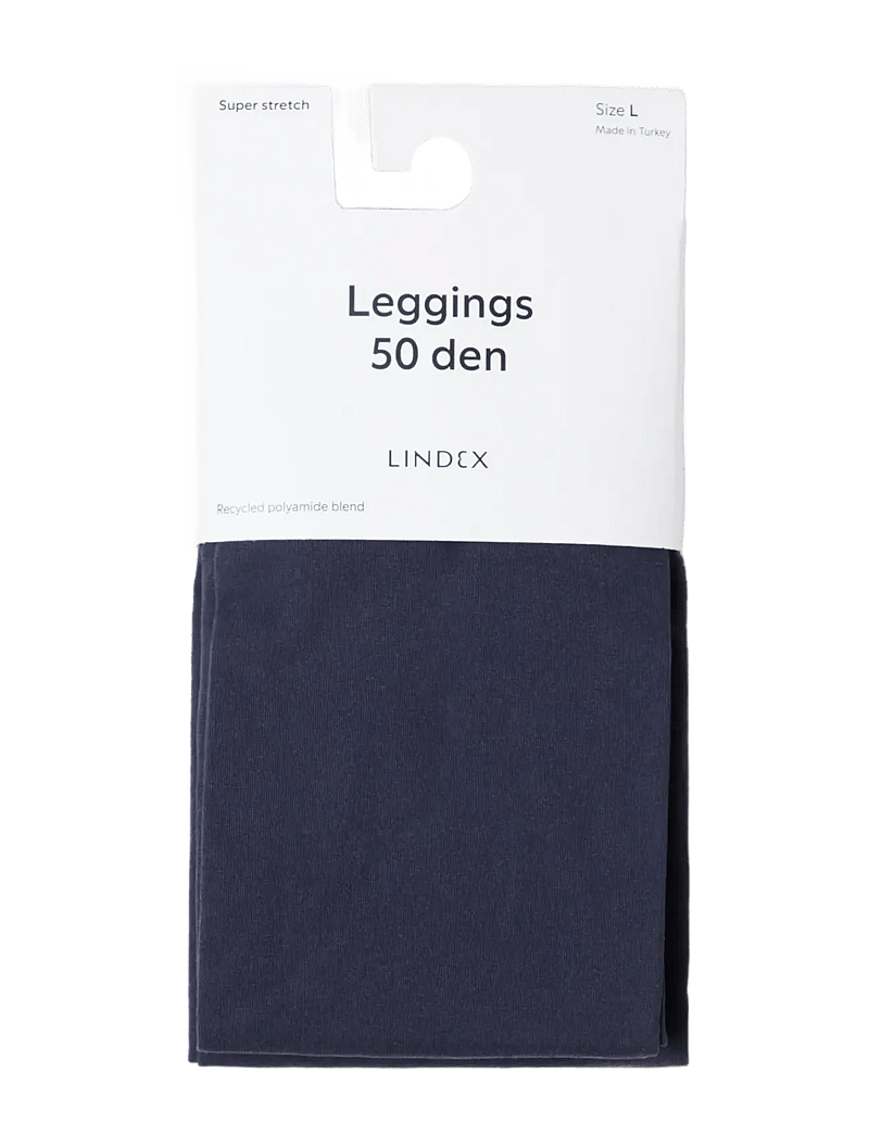 Lindex - Leggings 50 denier - særlige begivenheder - dark blue - 1