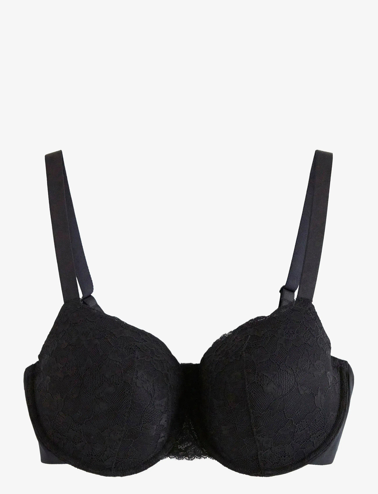 Lindex - Bra Akleja Emelie lace  size - fuldskåls bh'er - black - 1