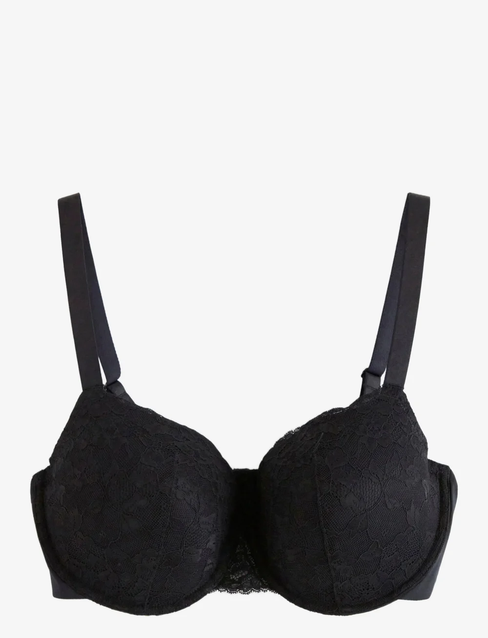 Lindex - Bra Akleja Emelie lace  size - helkupa bh:ar - black - 1