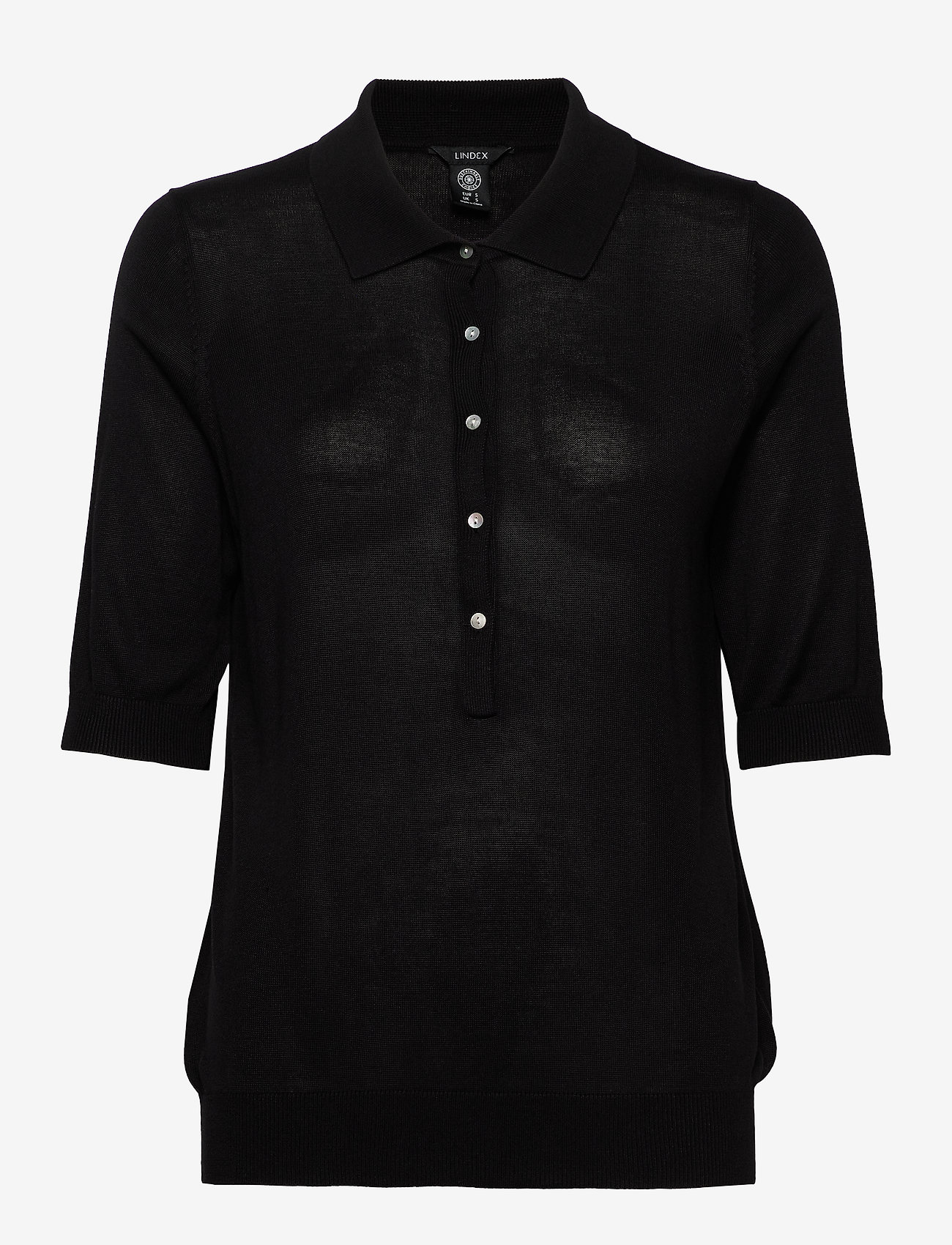 Poloshirt Ru - BLACK