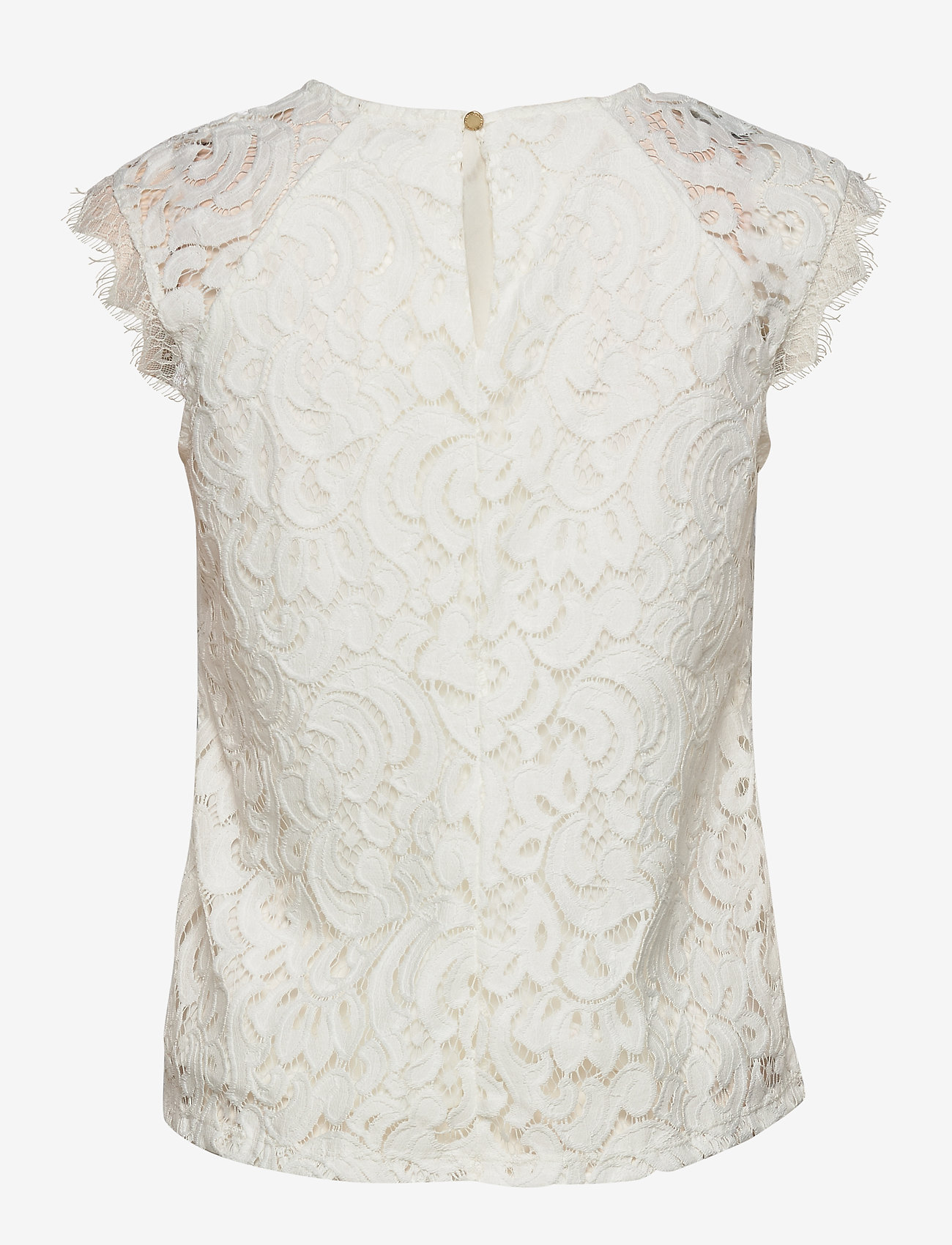 Lindex - Top Pearl - off white - 1