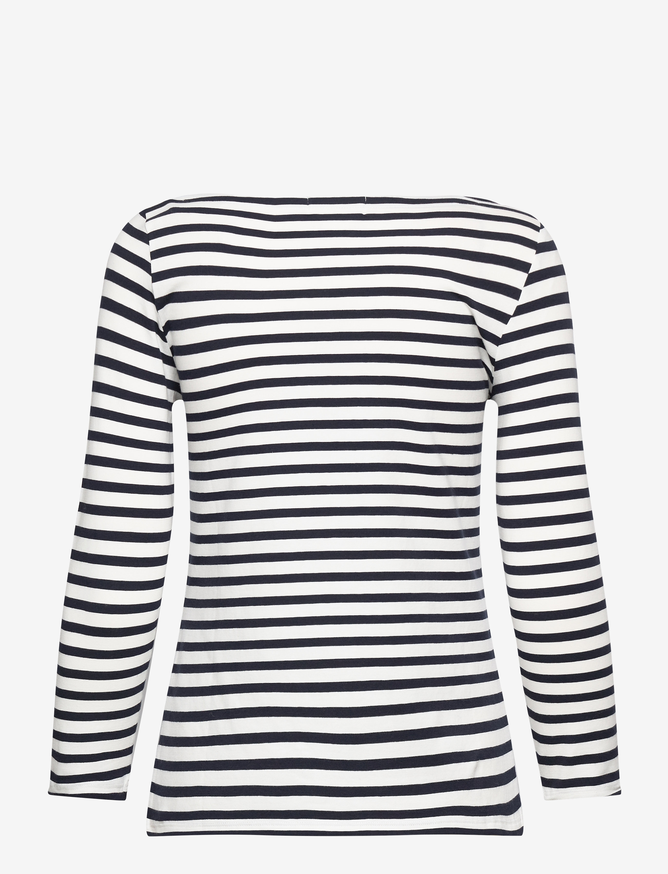 Lindex - Striped cotton top - langærmede toppe - dark blue - 2