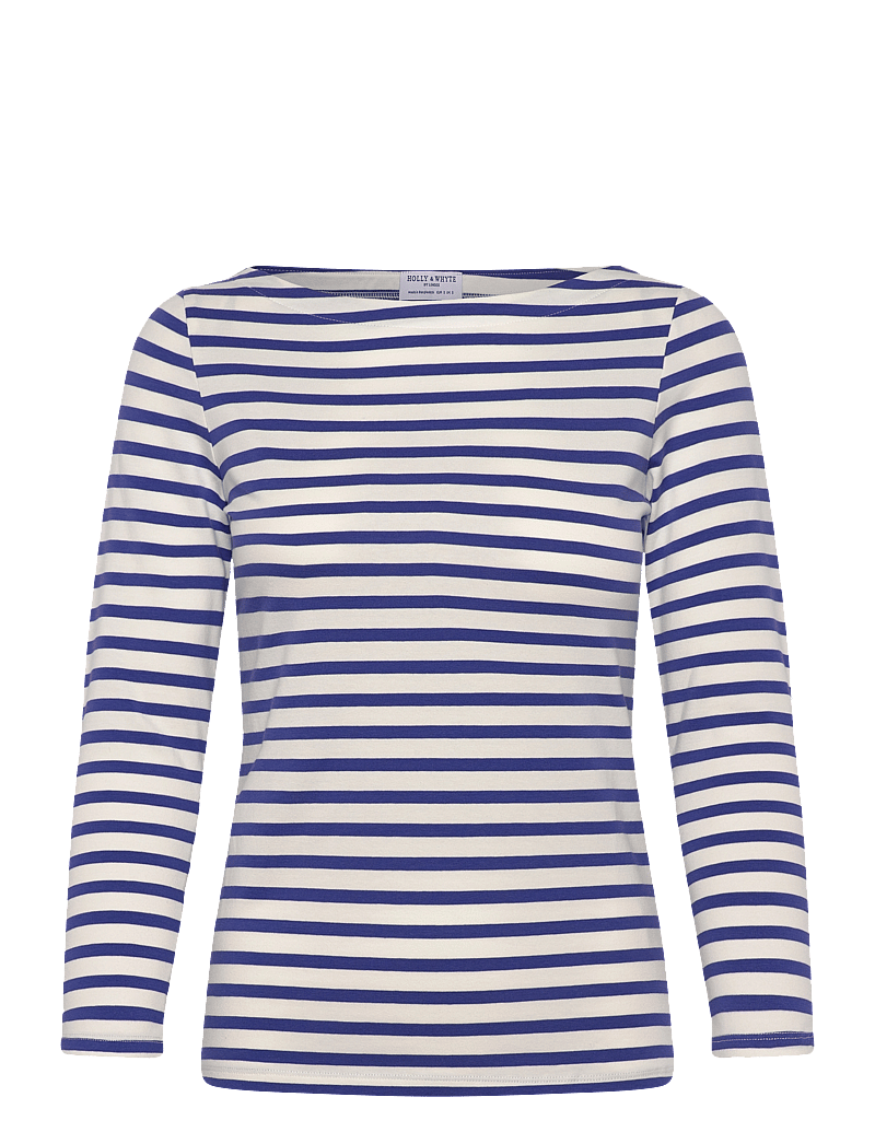 Lindex - Top Pacific - long-sleeved tops - strong blue - 0