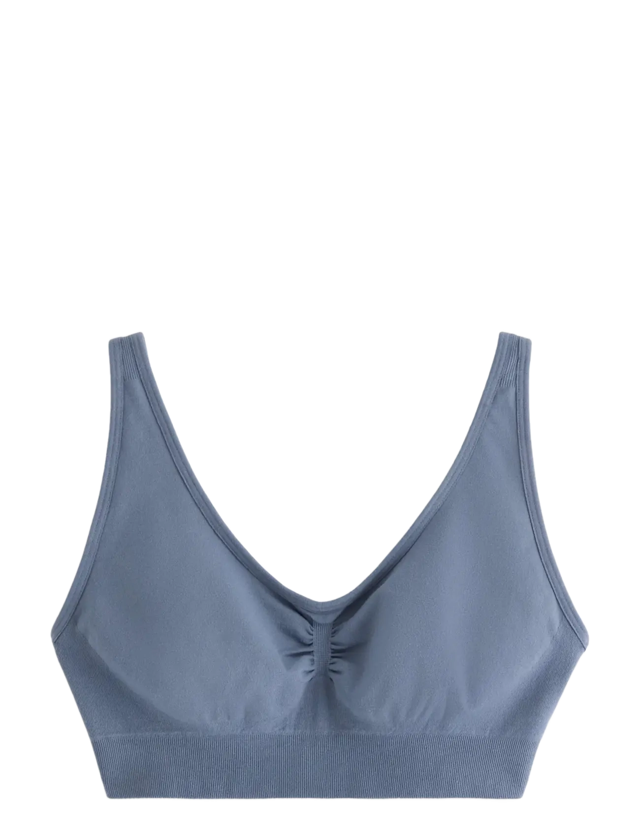 Lindex - Soft seamless bra - bh-linnen - dark dusty grey - 1