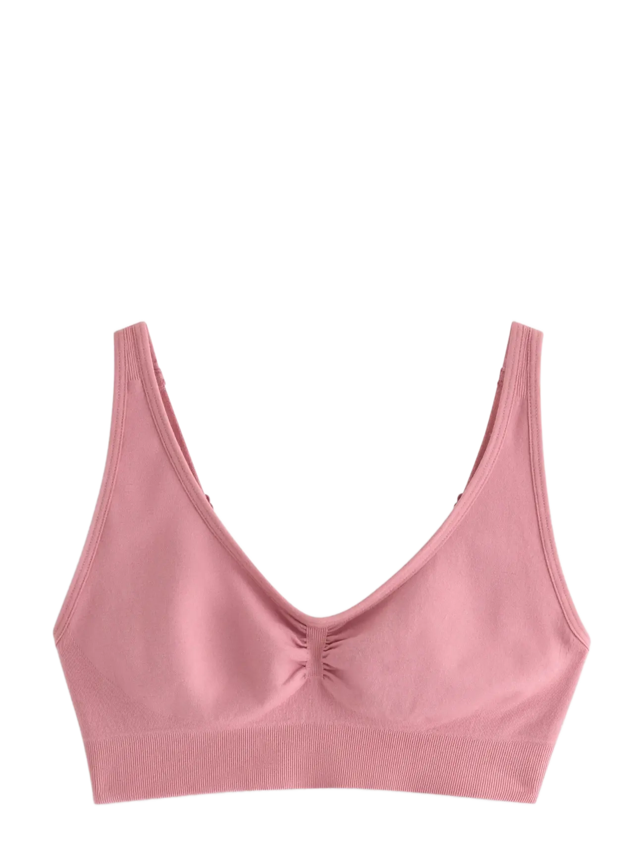 Lindex Bra Joy seamless top - BH'er - DARK DUSTY PINK / pink/rose