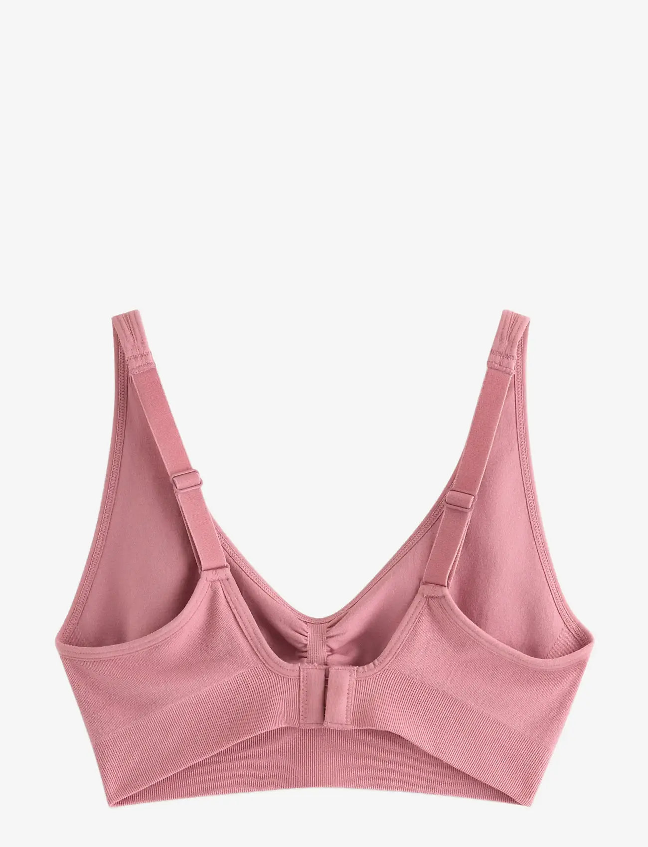 Lindex - Soft seamless bra - tank-top-bhs - dark dusty pink - 2