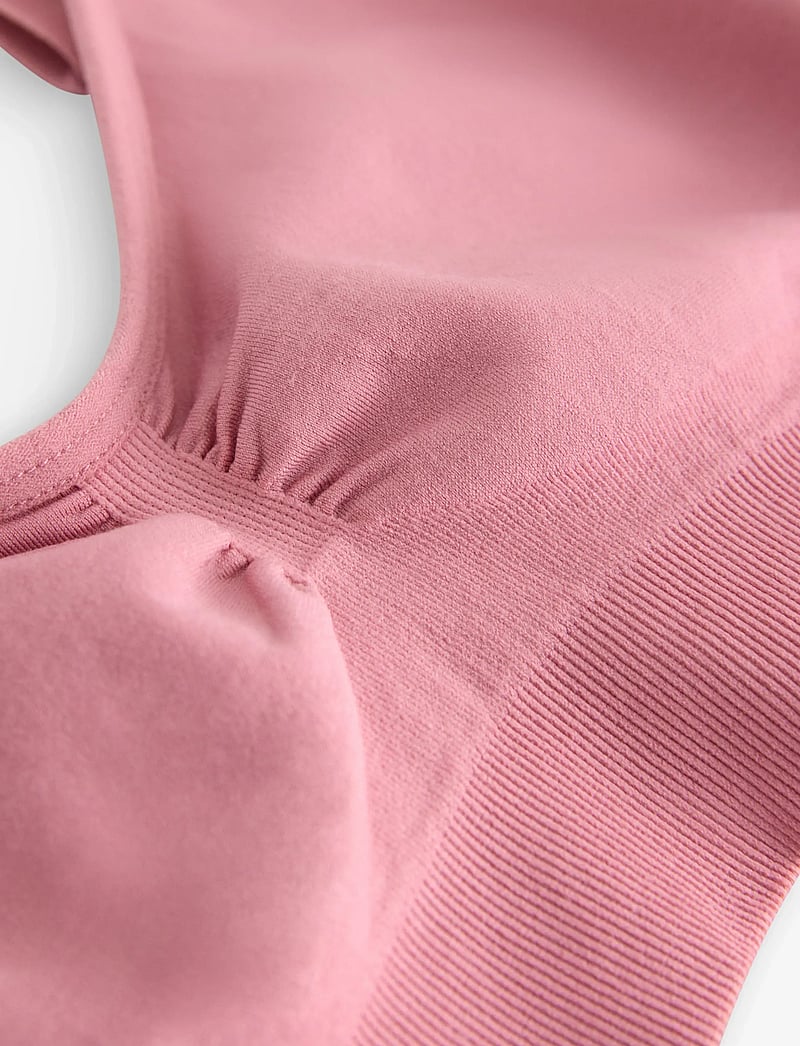 Lindex - Soft seamless bra - tank-top-bhs - dark dusty pink - 5