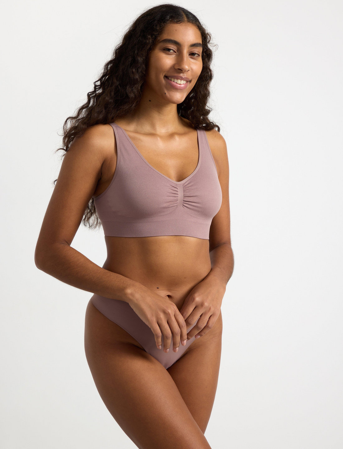 Seamless online tank bra