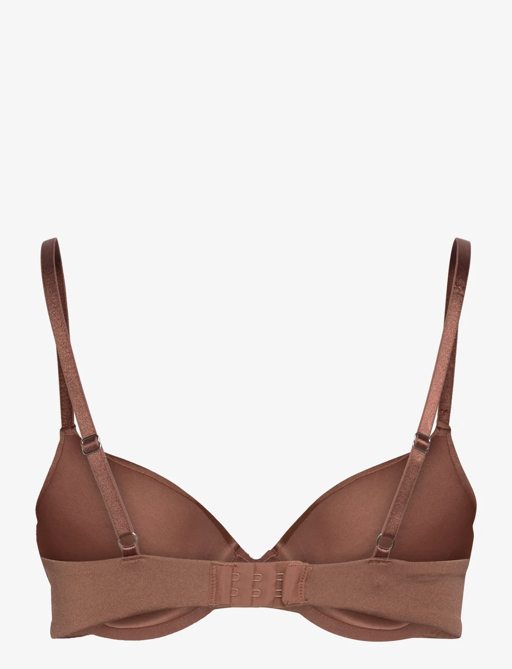 Lindex - Bra Lilja shiny micro - t-shirt bh:ar - light brown - 2