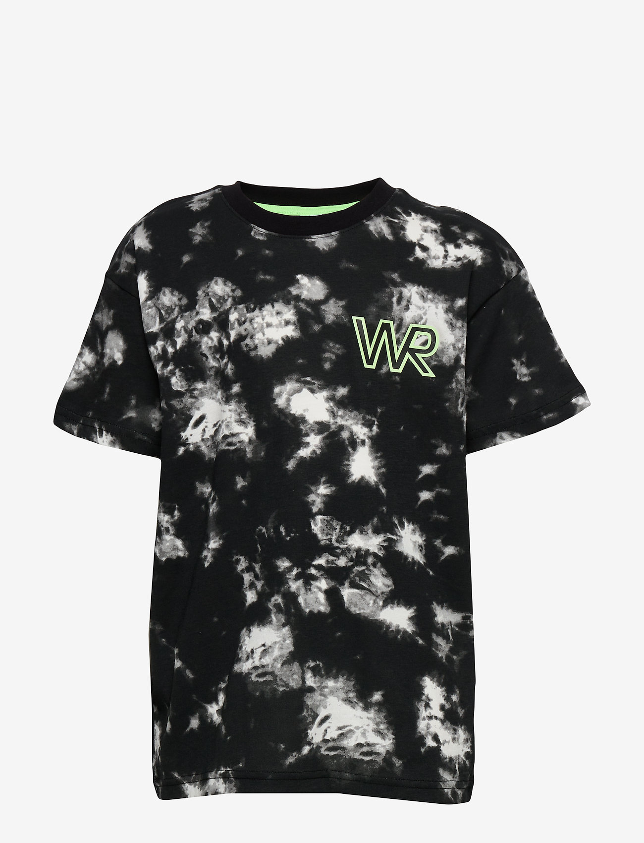 Lindex - T shirt street tiedye sport - black - 0