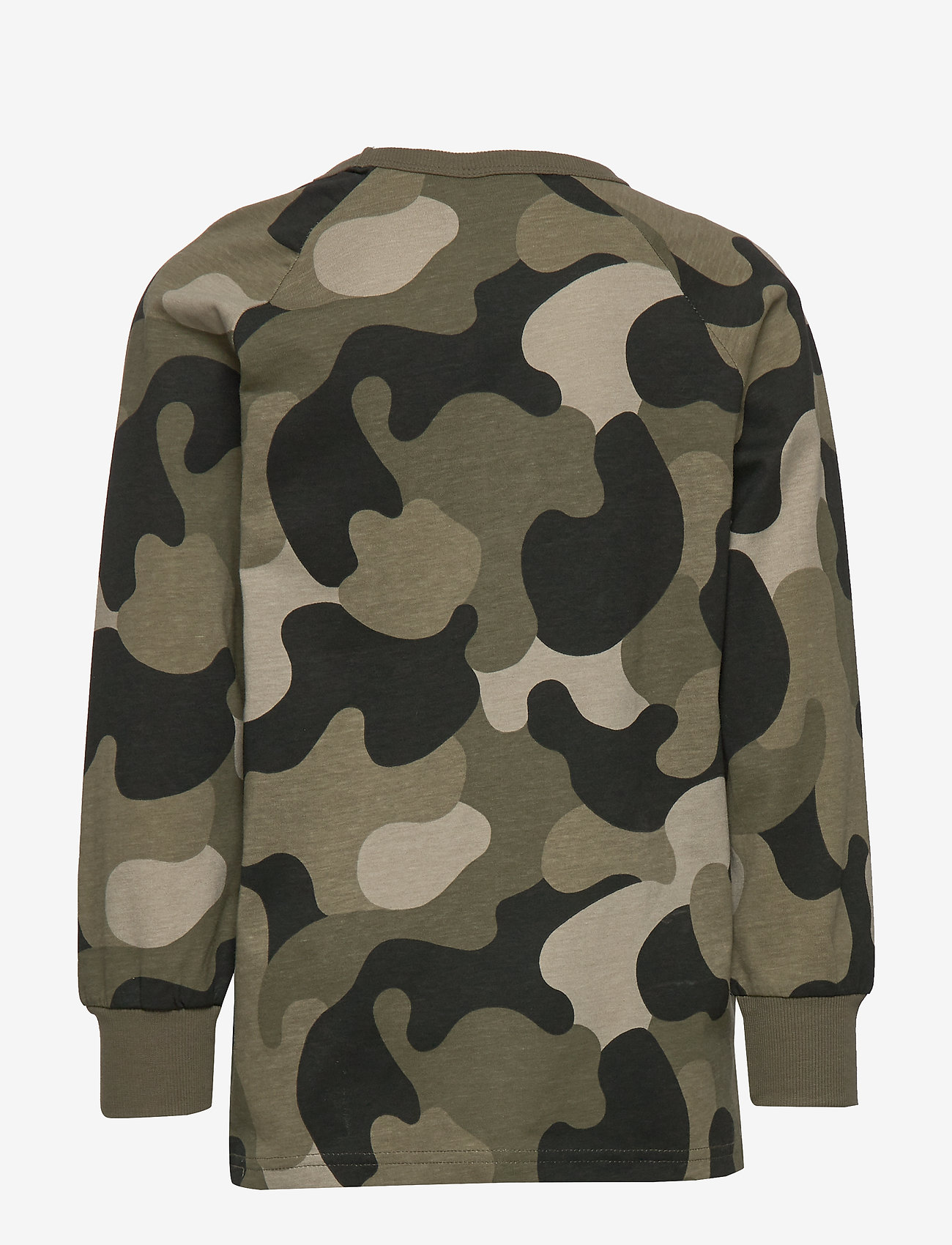 Lindex - Top ls aop - dark green - 1