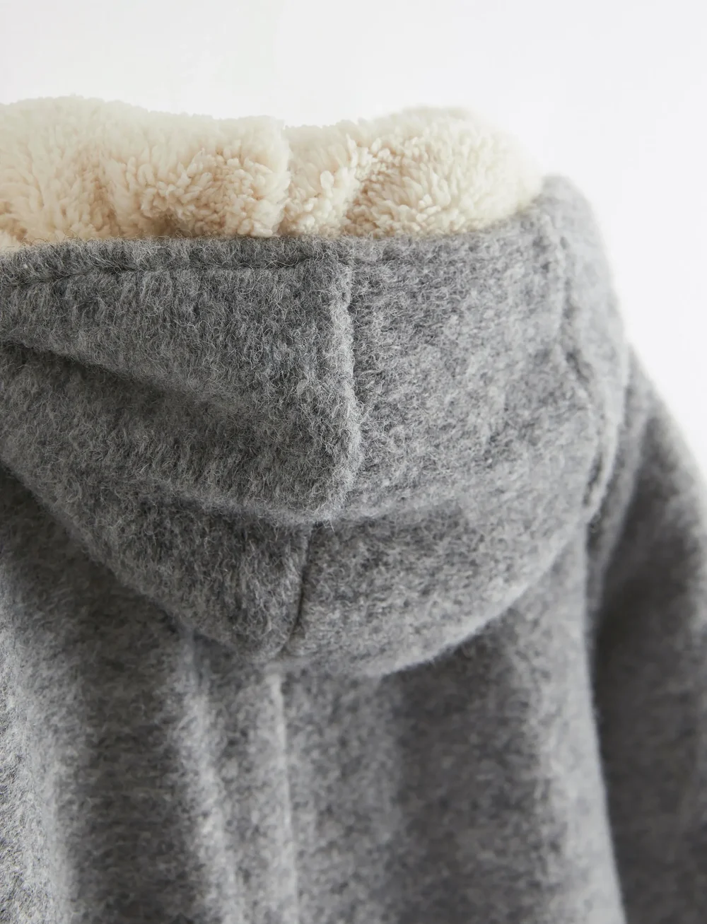 Lindex - Grey wool blend overall - flīsa apģērbs - light grey melange - 3