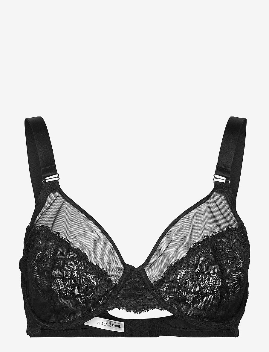 Lindex - Bra Aster Wide straps Emelie - laveste priser - black - 1