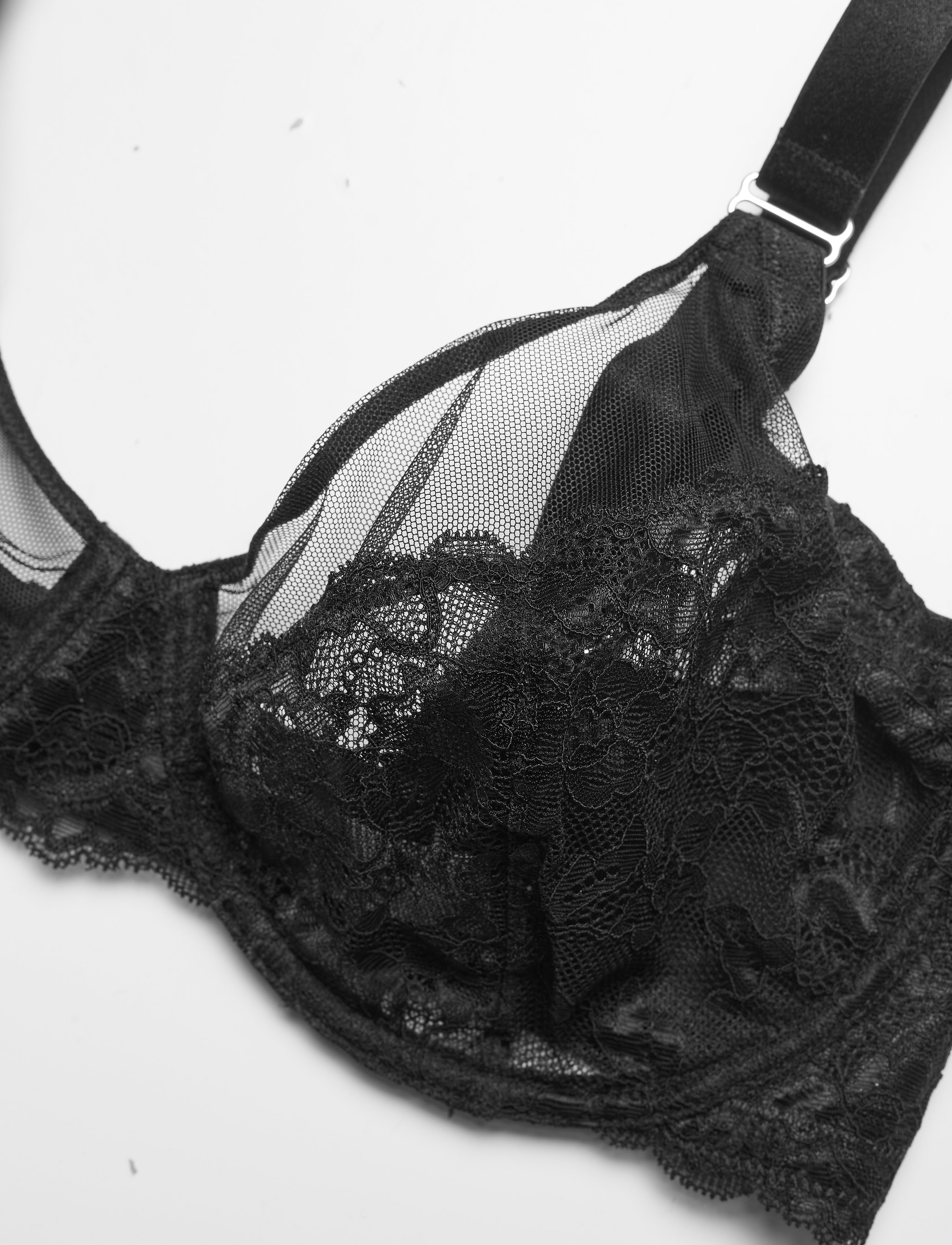 Lindex - Bra Aster  Wide straps Emelie - laveste priser - black - 5