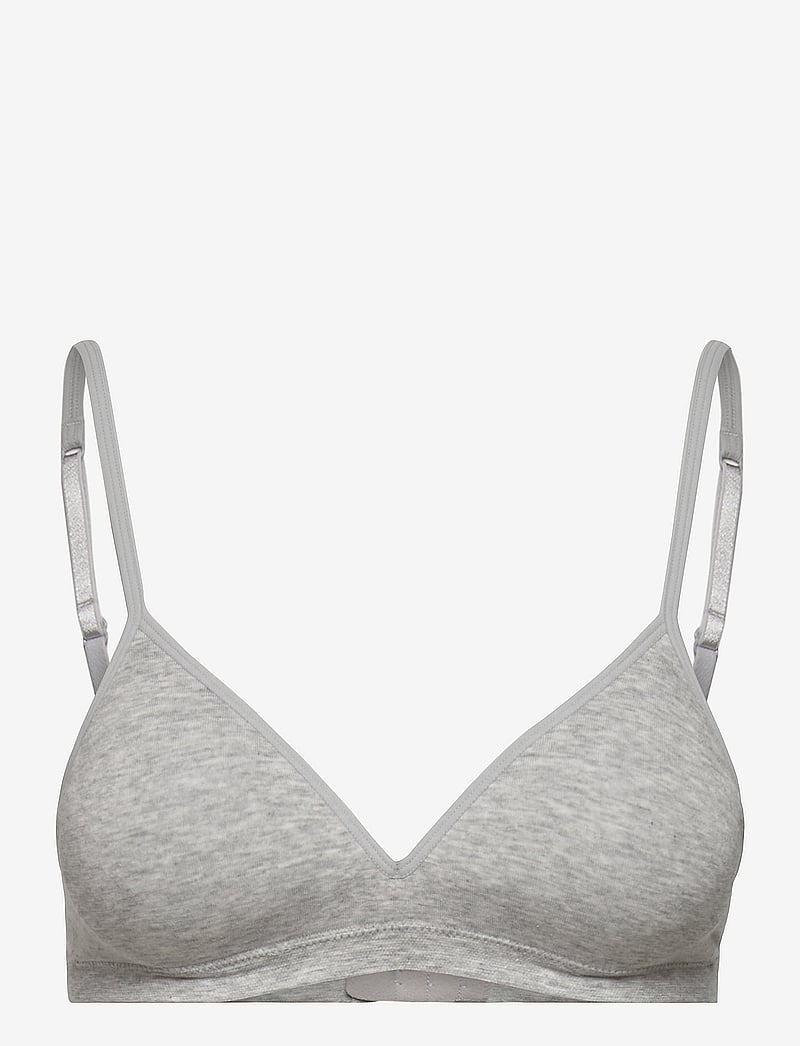 Lindex - Soft bra - light grey melange - 1