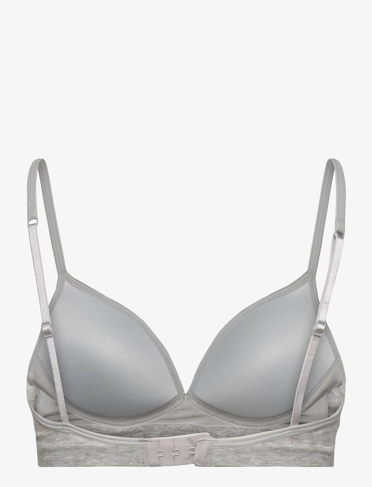 Lindex - Soft bra - light grey melange - 2