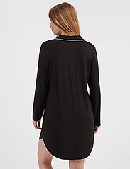Lindex - Night shirt Long Jersey Sofia - black - 5