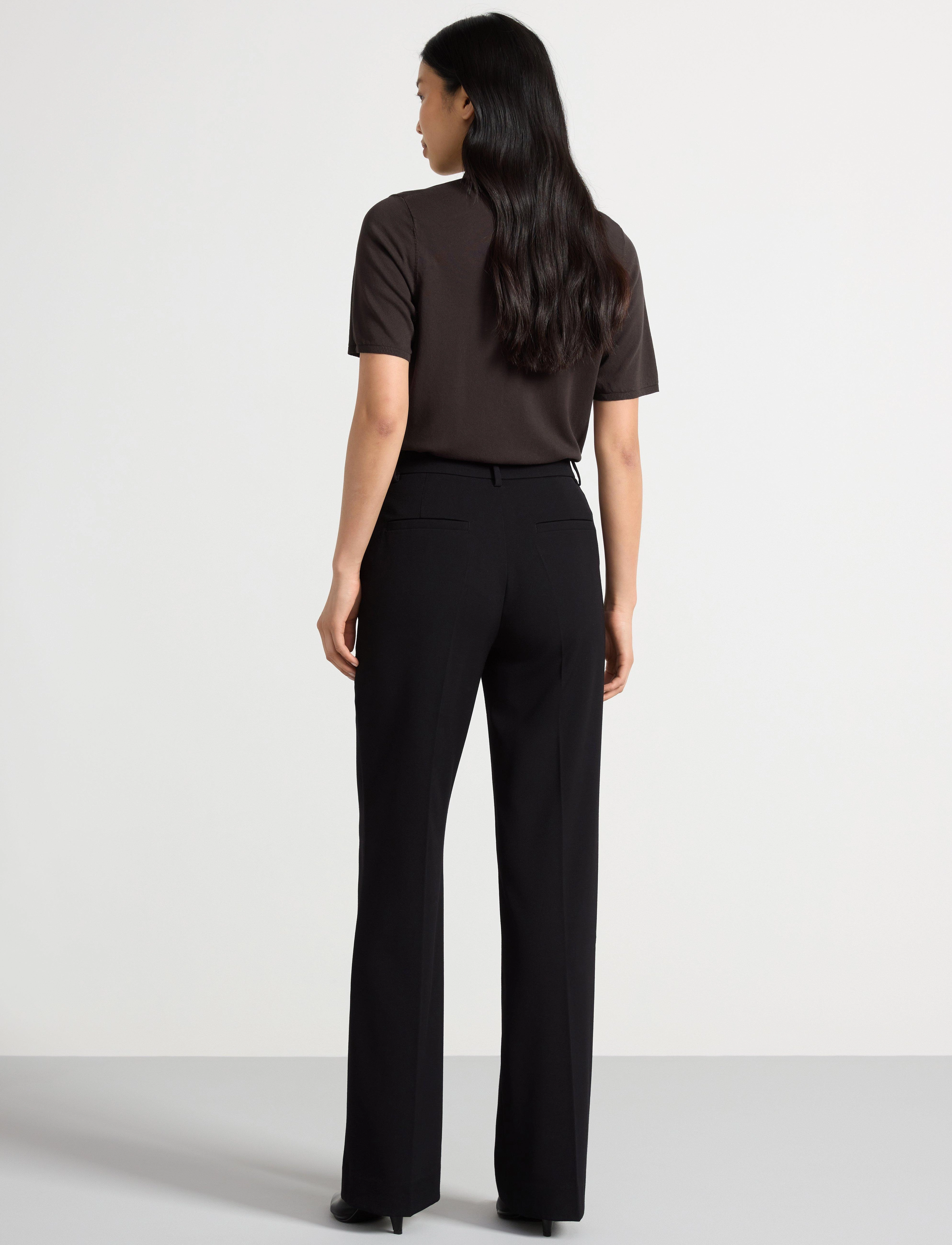 Lindex - Trousers Fiona - kostymbyxor - black - 3
