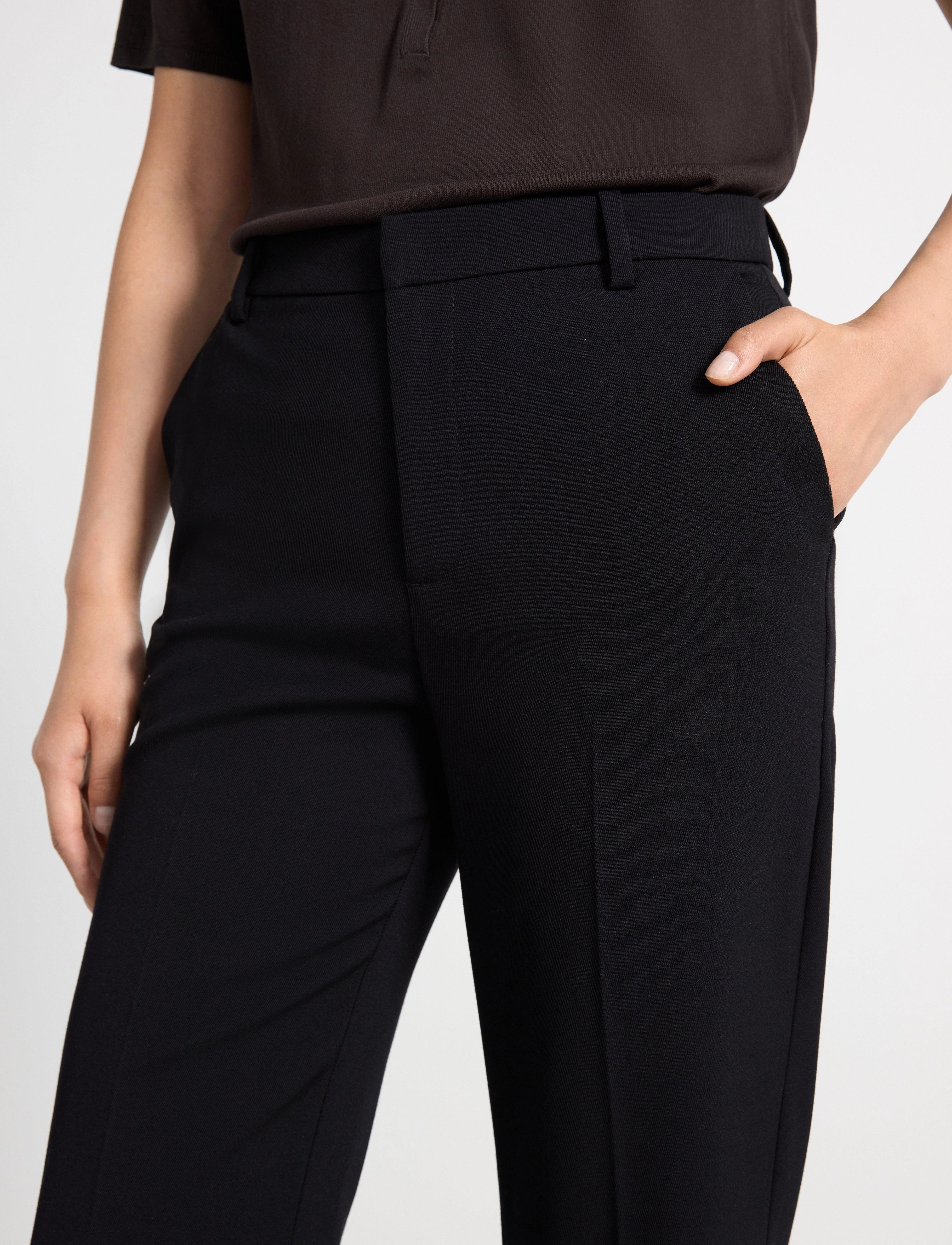 Lindex - Trousers Fiona - kostymbyxor - black - 4