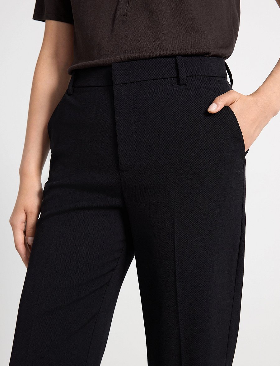 Lindex - Trousers Fiona - tailored trousers - black - 4