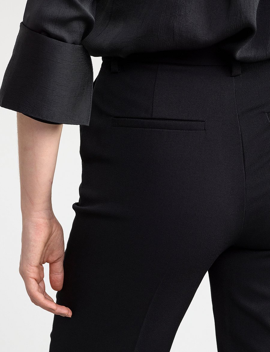 Lindex - Trousers Fiona - tailored trousers - black - 5