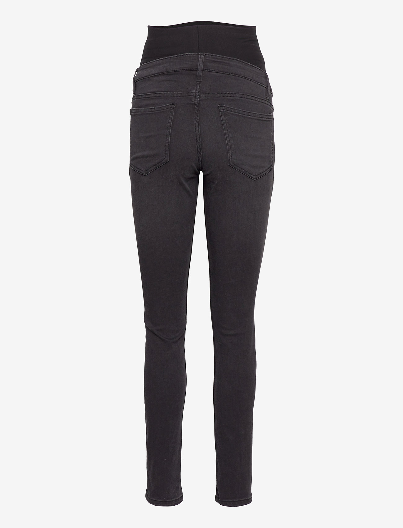 Lindex - Trs denim MOM Tova soft black - apatinės dalies rūbai - black - 1